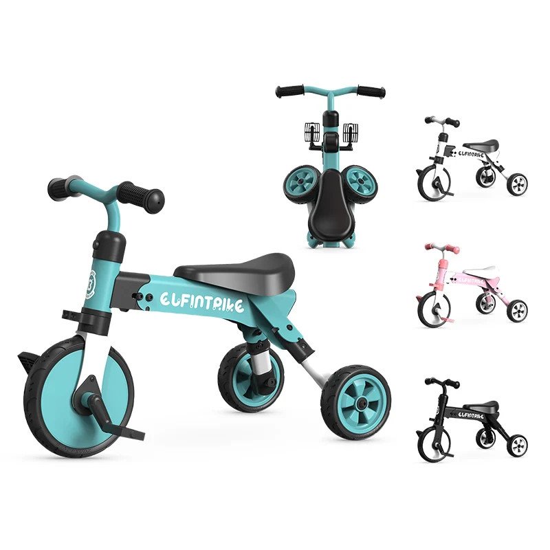 Tricycle pliable pour enfants avec siège réglable et système de pliage en une seule étape | BR-C707S