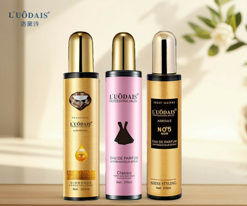 Luo Daishi luxe diamant parfum spray cheveux pour femmes huile essentielle soin eau nutritive anti-frisottis authentique