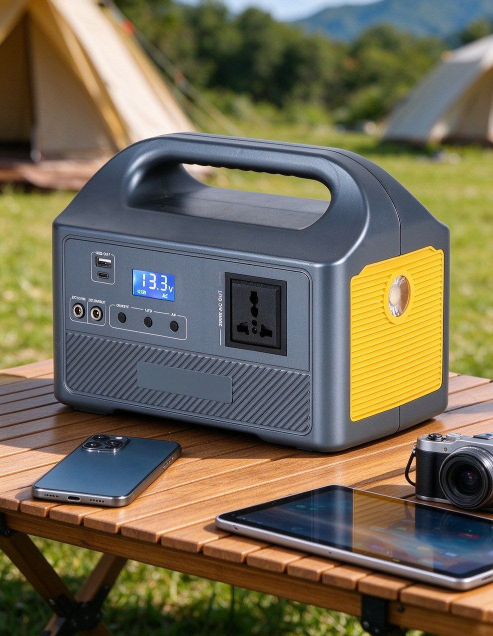 STATION ÉLECTRIQUE PORTABLE SOLAIRE JSD-ABS10 – 150 W
