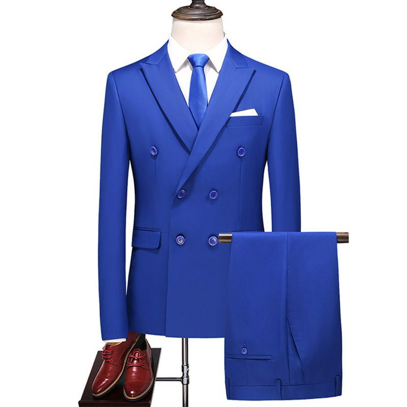 Ensemble de costume veste  haute gamme décontracté pour homme