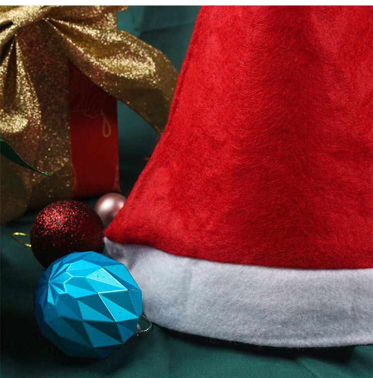 Bonnet de Noël, également appelé bonnet de Père Noël.